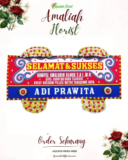 Papan Bunga Ucapan Selamat Kuansing